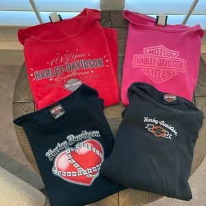 Lot of size XL Harley-Davidson tops